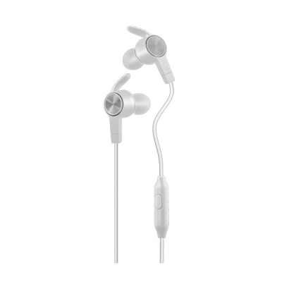Yookie YK800 Handsfree Ακουστικά με Μικρόφωνο Λευκά/Ασημί