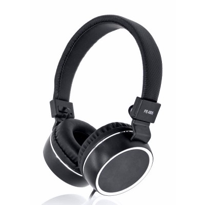 FE-005 Ακουστικά με Μικρόφωνο Μαύρα