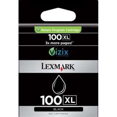 LEXMARK 100XL (14N1068E) Μελάνι Μαύρο
