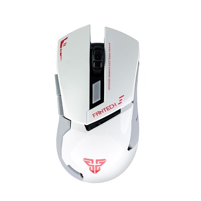 FanTech WG8 Ποντίκι Ασύρματο Gamer Λευκό