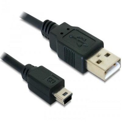 DRAGON Καλώδιο USB Α - Mini(5p) (Male - Male) 1m