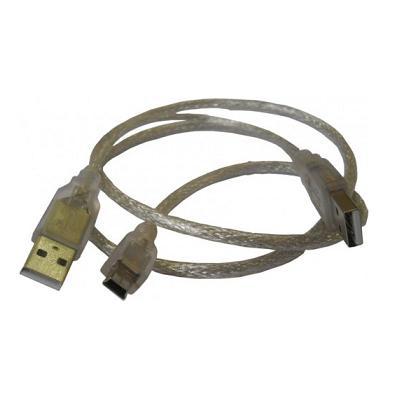 DRAGON Καλώδιο USB Α+A - Mini(5p) (Male - Male) 1m
