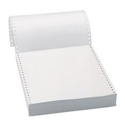 DRAGON Χαρτί Μηχανογράφισης 11x9,5 Λευκό Μονόφυλλο